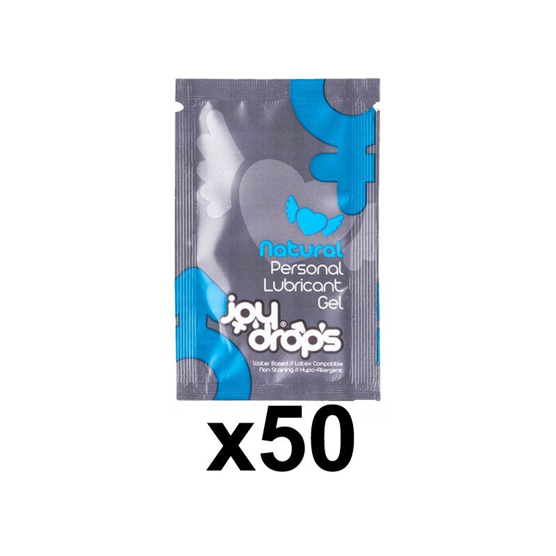 Joy Drops Dosettes Lubrifiant Eau Personnel 5 mL x50